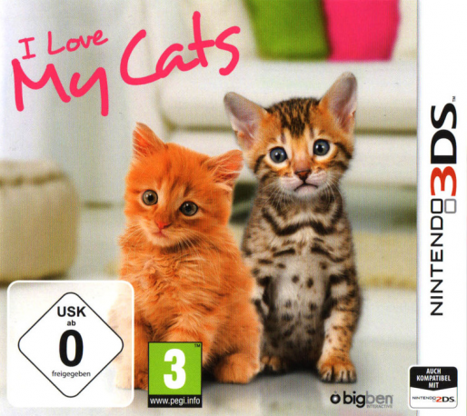 I Love My Cats — box-2D (DE)
