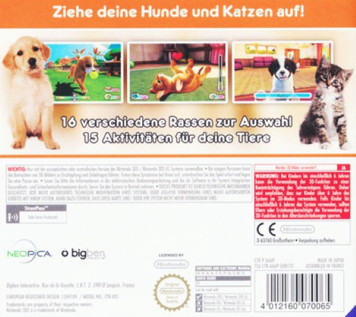 I Love My Pets — box-2D-back (DE)