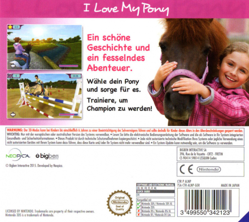 I Love My Pony — box-2D-back (DE)