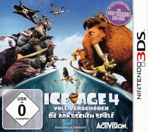 Ice Age - Continental Drift - Arctic Games — box-2D (DE)