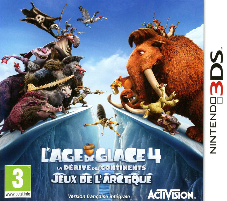 Ice Age - Continental Drift - Arctic Games — box-2D (FR)