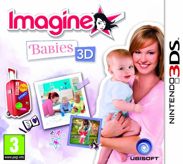 Imagine Babies 3d — box-2D (EU)