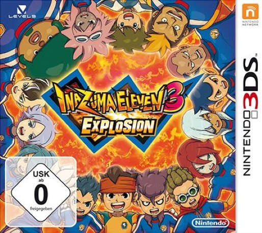 Inazuma Eleven 3: Bomb Blast — box-2D (DE)