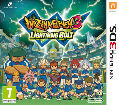 Inazuma Eleven 3: Lightning Bolt box art