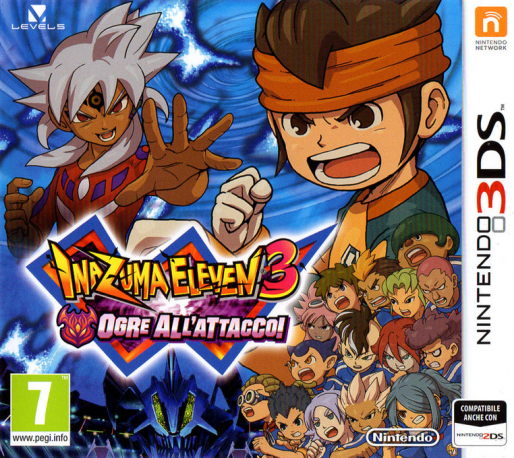 Inazuma Eleven 3 - Team Ogre Attacks! — box-2D (IT)