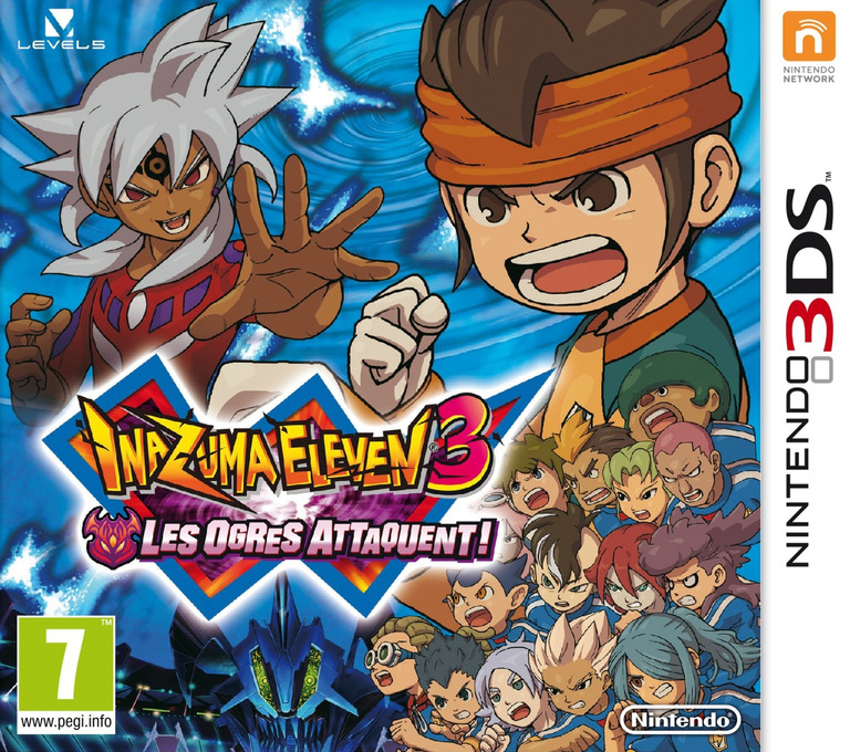Inazuma Eleven 3 - Team Ogre Attacks! — box-2D (FR)