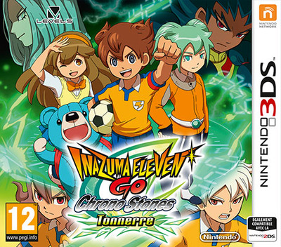 Inazuma Eleven GO - Chrono Stones - Thunderflash — box-2D (FR)