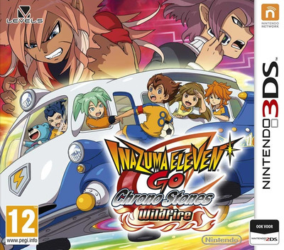 Inazuma Eleven GO - Chrono Stones - Wildfire box art