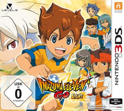 Inazuma Eleven Go: Light — box-2D (DE)