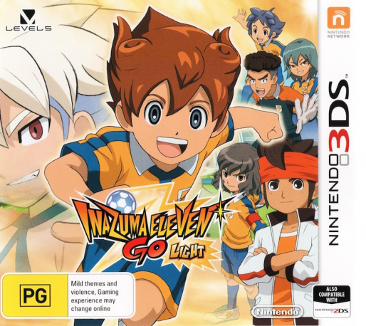 Inazuma Eleven Go: Light — box-2D (AU)