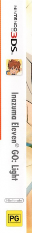 Inazuma Eleven Go: Light — box-2D-side (AU)