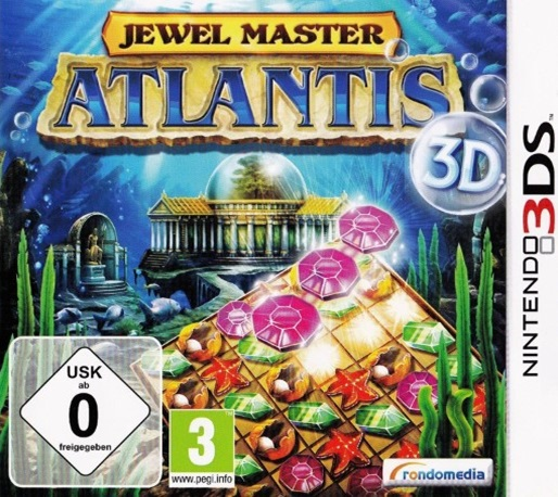 Jewel Link: Legends of Atlantis 3D — box-2D (DE)