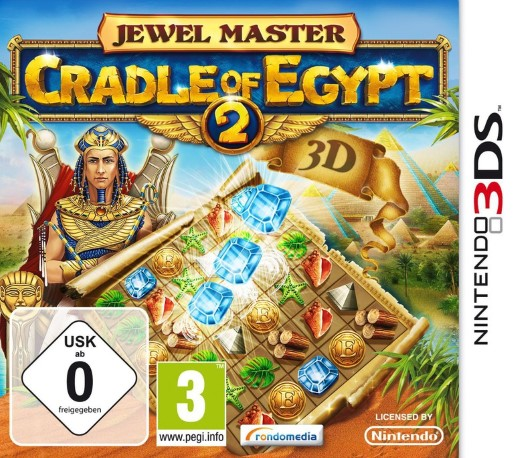 Jewel Master - Cradle Of Egypt 2 — box-2D (DE)