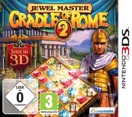 Jewel Master - Cradle Of Rome 2 — box-2D (DE)