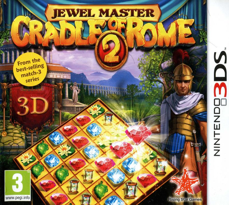 Jewel Master - Cradle Of Rome 2 — box-2D (EU)