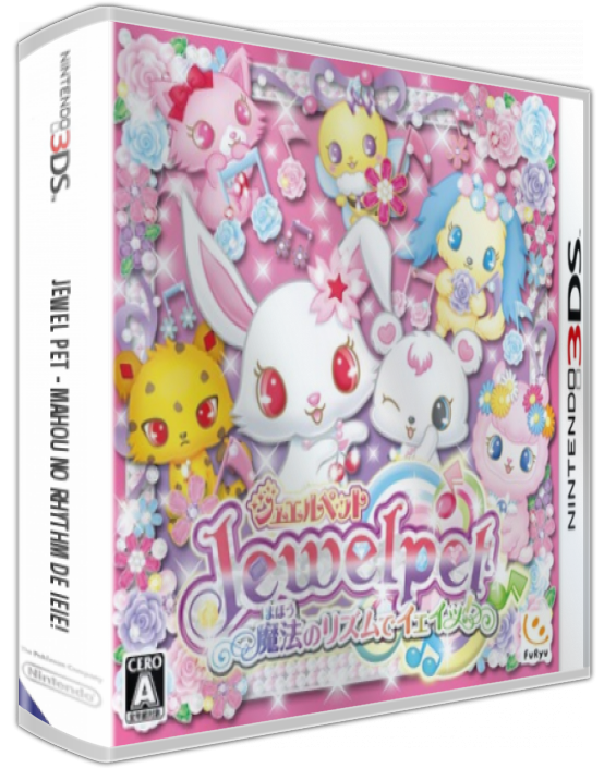 Jewel Pet - Mahou No Rhythm De Ieie! — box-3D (JP)