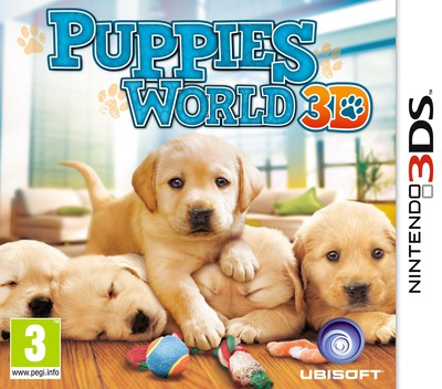 Puppies World 3d — box-2D (EU)