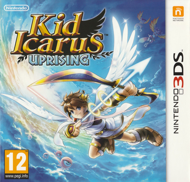 Kid Icarus: Uprising — box-2D (EU)
