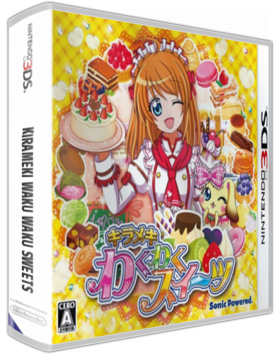Kirameki Waku Waku Sweets — box-3D (JP)