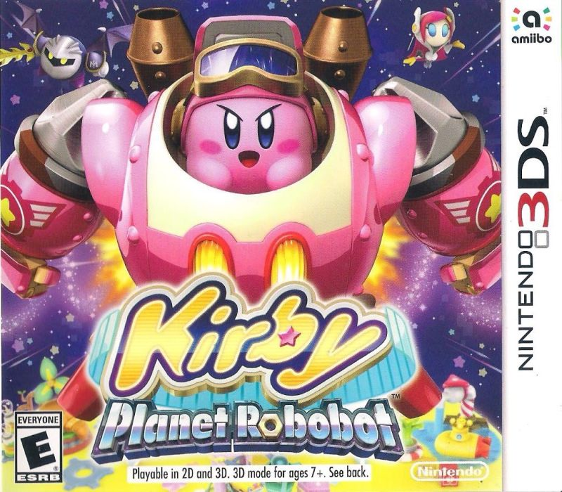 Kirby: Planet Robobot box art