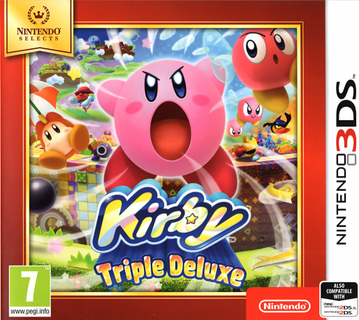 Kirby - Triple Deluxe — box-2D (EU)