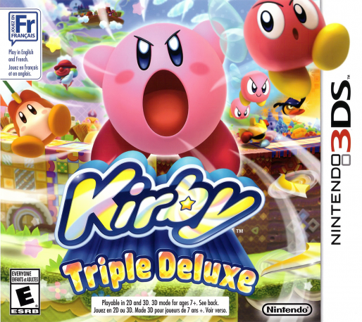 Kirby - Triple Deluxe — box-2D (CA)