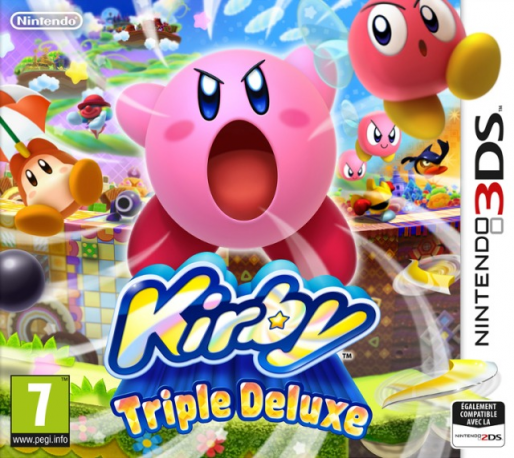 Kirby - Triple Deluxe — box-2D (FR)