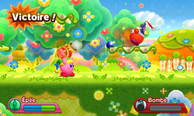 Kirby Fighters Deluxe — ss (FR)