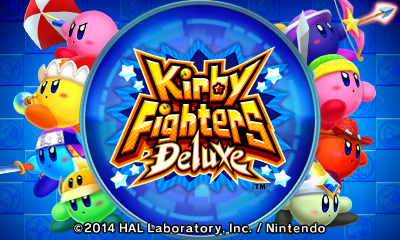 Kirby Fighters Deluxe — sstitle (FR)