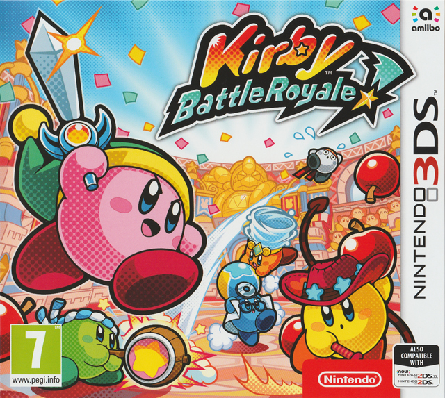 Kirby Battle Royale — box-2D (EU)