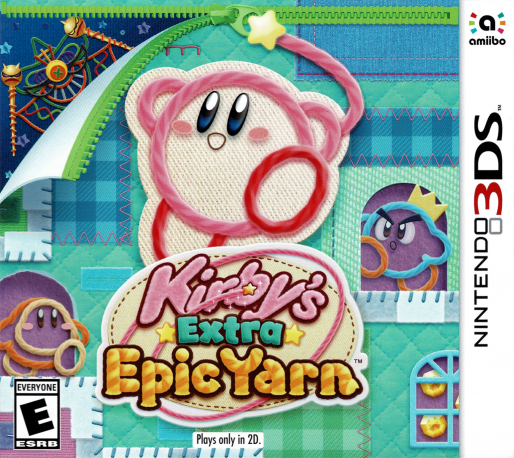 Kirby's Extra Epic Yarn box art