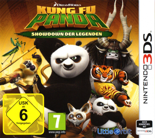 Kung Fu Panda: Showdown of Legendary Legends — box-2D (DE)