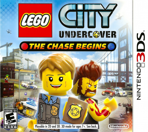 Lego City Undercover - The Chase Begins box art