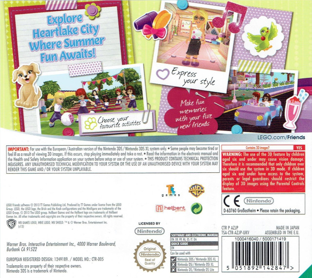 Lego Friends — box-2D-back (EU)