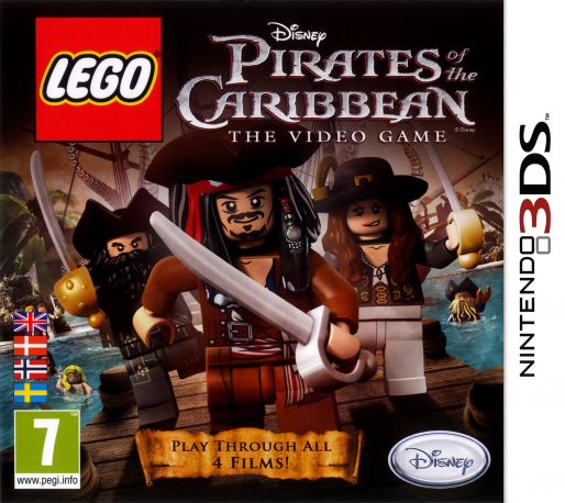 LEGO Pirates of the Caribbean: The Video Game — box-2D (EU)
