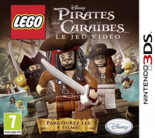 LEGO Pirates of the Caribbean: The Video Game — box-2D (FR)