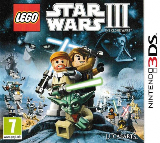 LEGO Star Wars III : The Clone Wars — box-2D (EU)