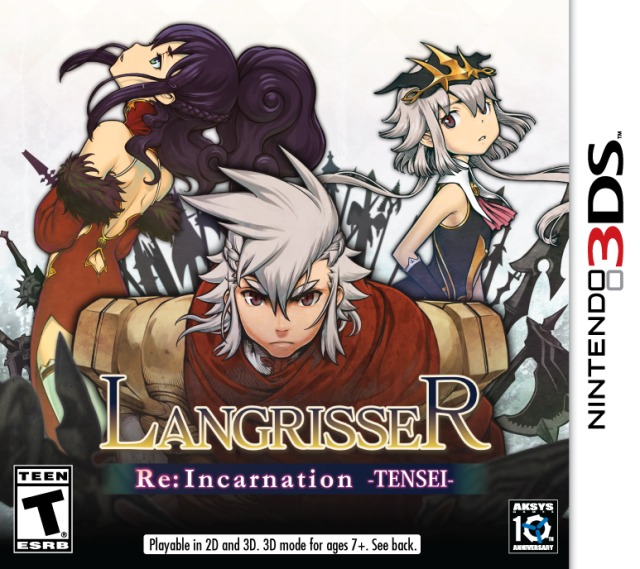 Langrisser Re - Incarnation -tensei- box art