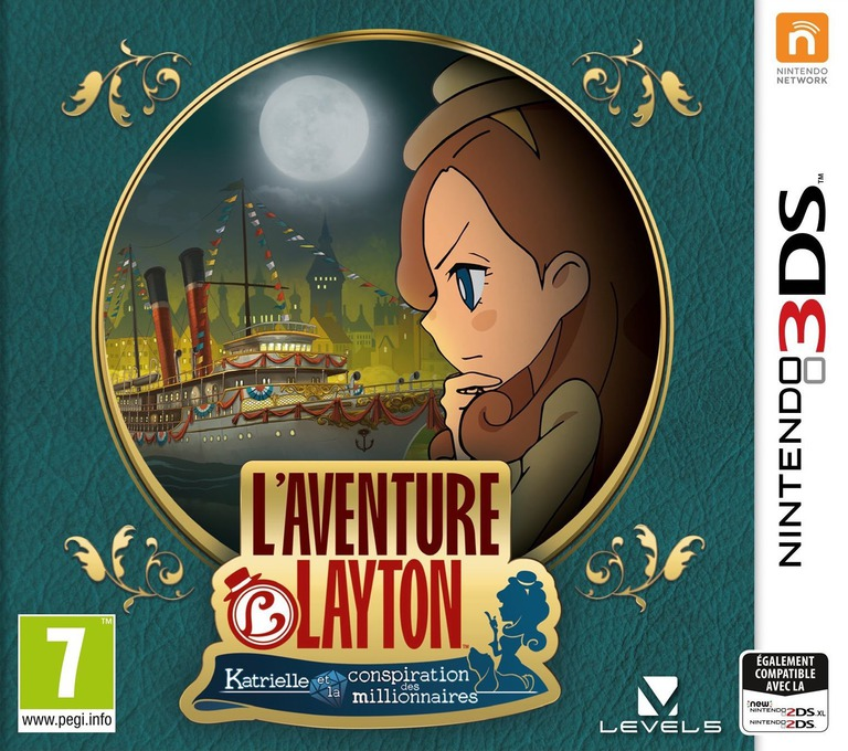 Layton's Mystery Journey - Katrielle and the Millionaires' Conspiracy — box-2D (FR)
