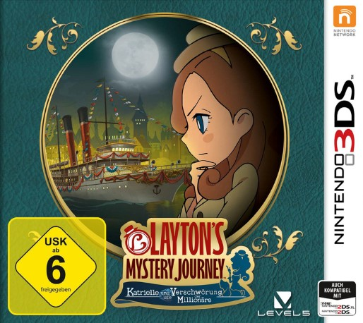 Layton's Mystery Journey - Katrielle and the Millionaires' Conspiracy — box-2D (DE)