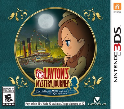 Layton's Mystery Journey - Katrielle and the Millionaires' Conspiracy box art