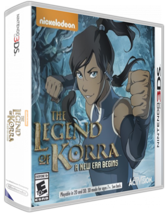 The Legend of Korra: A New Era Begins — box-3D (US)
