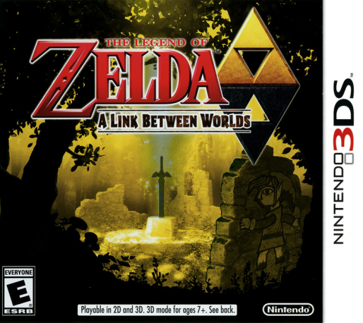 The Legend of Zelda - A Link Between Worlds box art