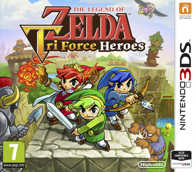 The Legend of Zelda : Tri Force Heroes — box-2D (EU)