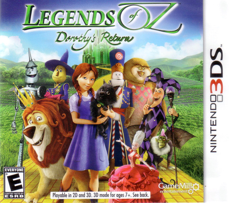 Legends of Oz - Dorothy's Return box art
