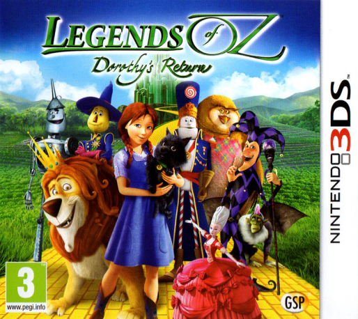 Legends of Oz - Dorothy's Return — box-2D (EU)