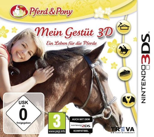 Life With Horses 3d — box-2D (DE)