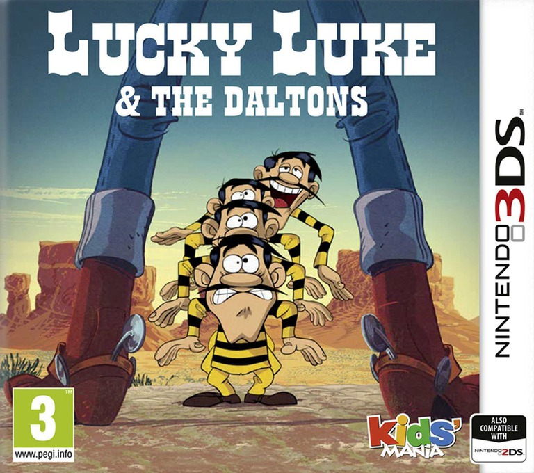 Lucky Luke & The Daltons box art