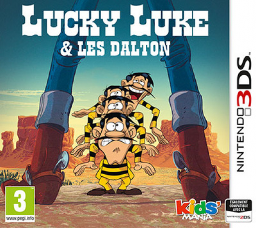 Lucky Luke & The Daltons — box-2D (FR)