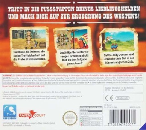 Lucky Luke & The Daltons — box-2D-back (DE)